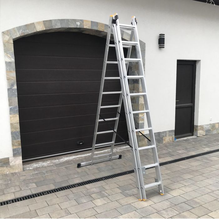 Лестница 3-секционная универсальная Drabest PRO 3х10