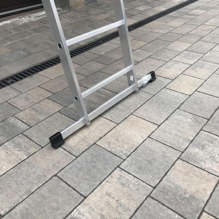 Лестница 3-секционная универсальная Drabest BASIC 3х9