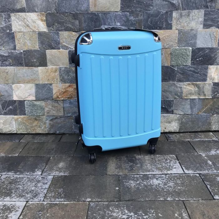 Валіза дорожня середня RGL 735 М Голубий