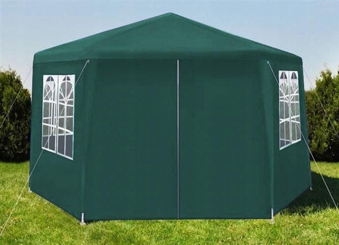Садовый павильон 6-секционный Holla 2х2х2 м Зеленый