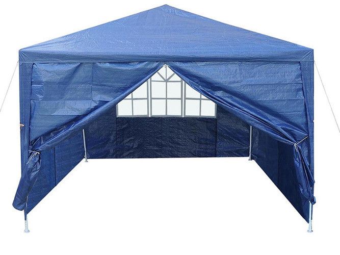 Садовый павильон Holla 3х3 м 4 стенки Синий
