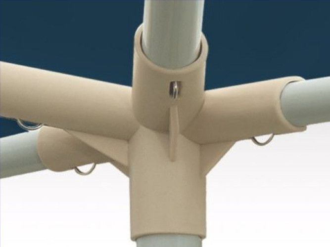 Садовый павильон Holla 3х4 м 4 стенки Синий