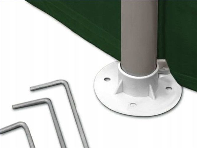 Садовый павильон Holla 3х4 м 4 стенки Зеленый