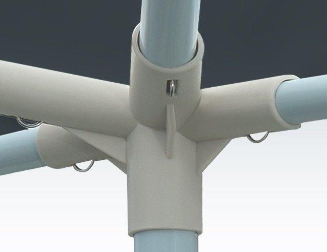 Садовый павильон Holla 3х4 м 4 стенки Черный