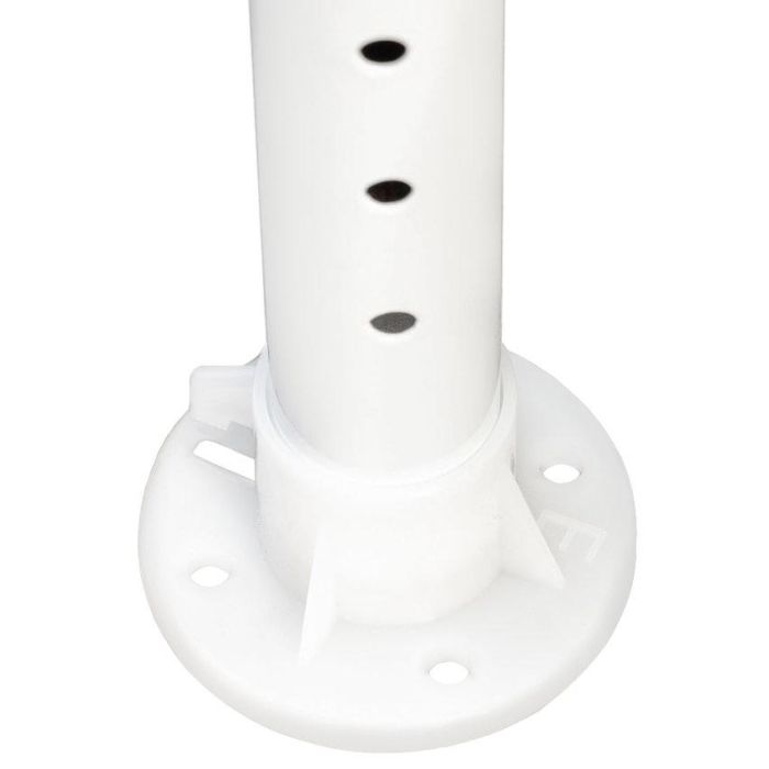 Садовый павильон Malatec 3х3 м 3 стенки Белый