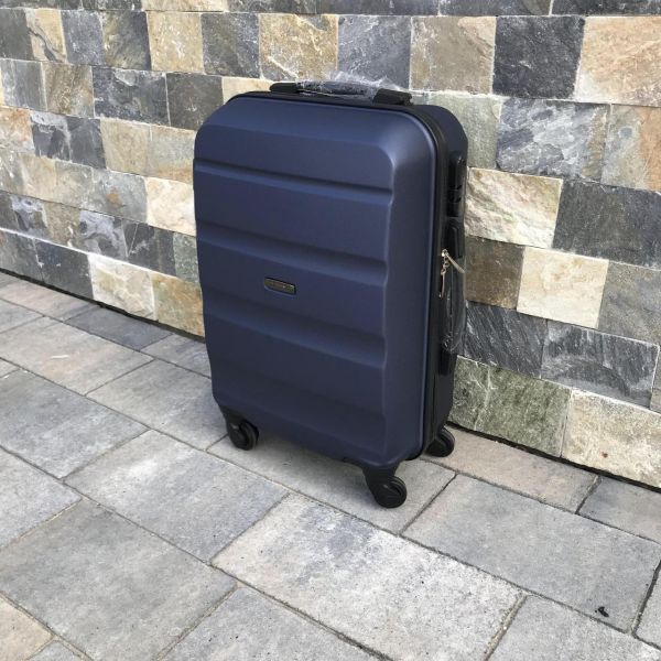 Валіза дорожня мала Wings AT01 S Темно-синій