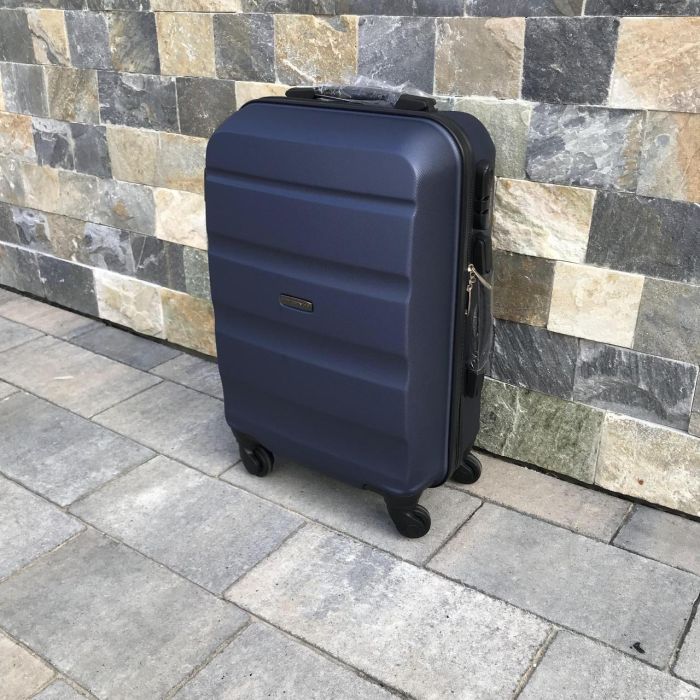 Валіза дорожня мала Wings AT01 S Темно-синій