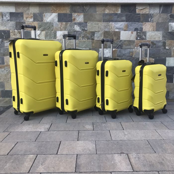 Валіза дорожня велика Wings 147 L Жовтий
