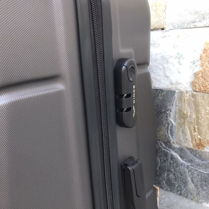 Валіза дорожня велика Wings 147 L Графітовий