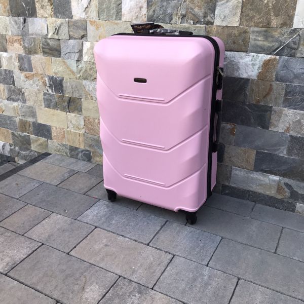 Валіза дорожня велика Wings 147 L Рожевий