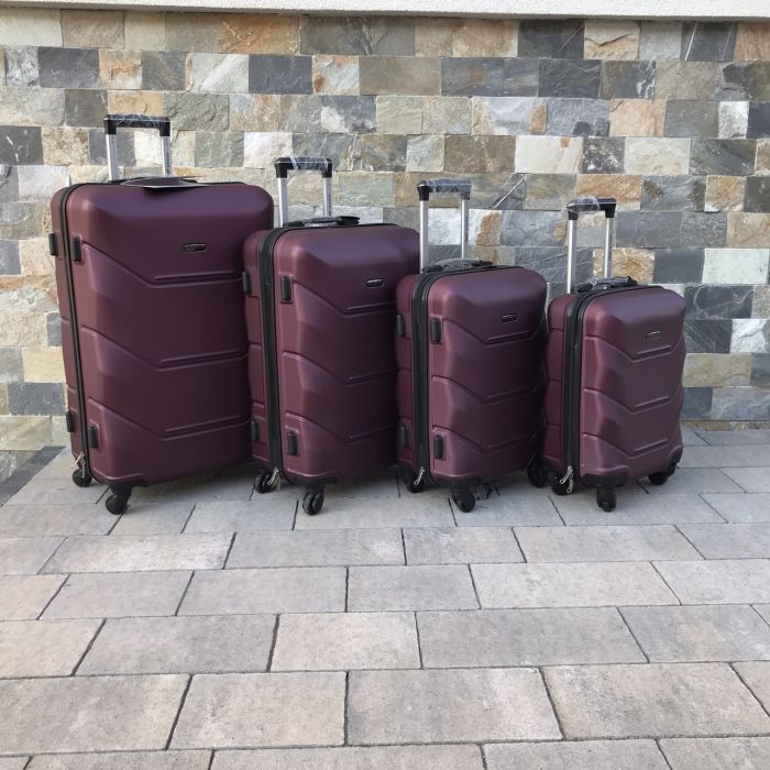 Валіза дорожня велика Wings 147 L Бордовий