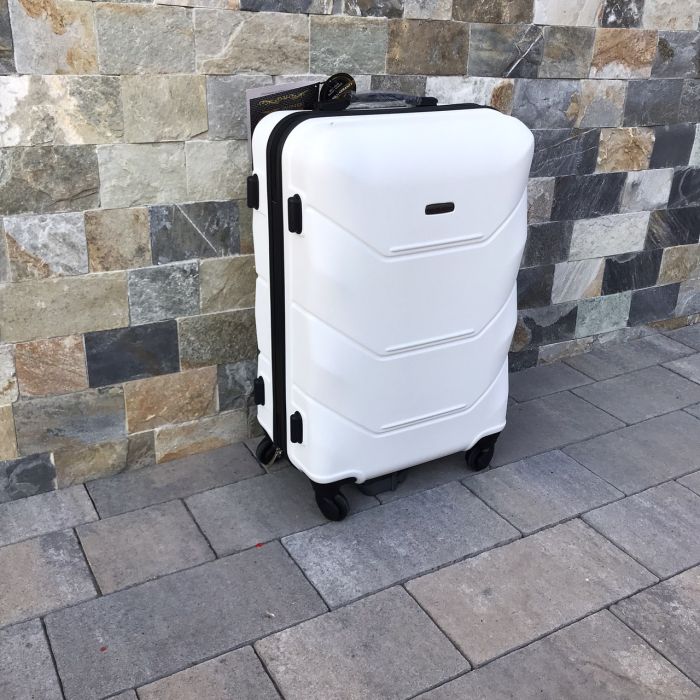 Валіза дорожня середня Wings 147 M Кремовий