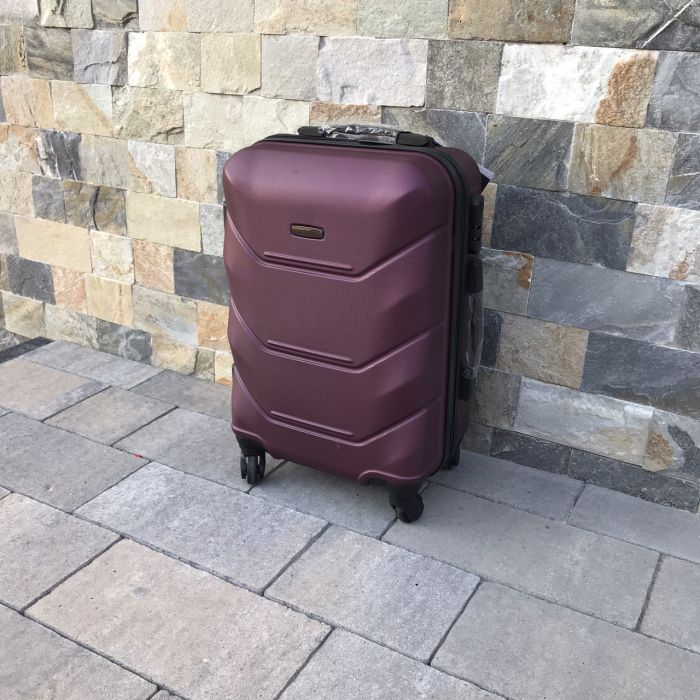 Валіза дорожня мала Wings 147 S Бордовий