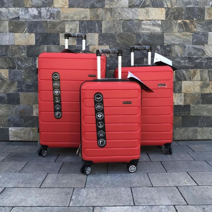 Валіза дорожня мала з поліпропілену Wings DQ181-03 S Червоний
