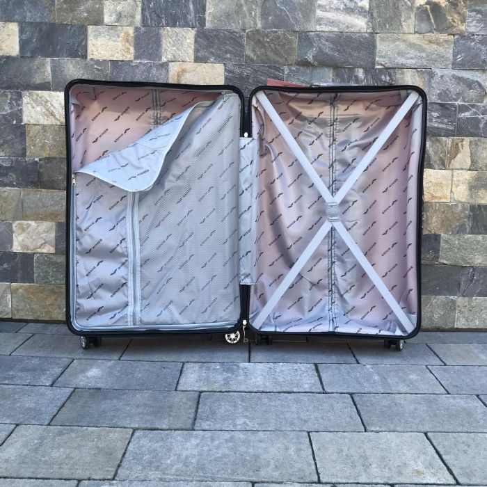 Валіза дорожня велика з поліпропілену Wings DQ181-03 L  Червоний