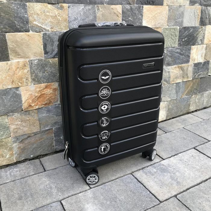 Валіза дорожня мала з поліпропілену Wings DQ181-03 S Чорний