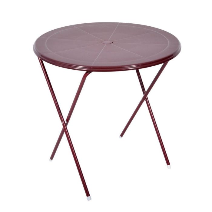 Cтол туристический OLER Topaz 65 см Бордовый