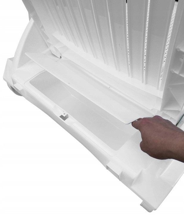 Садовый шезлонг пластиковый OLER Белый