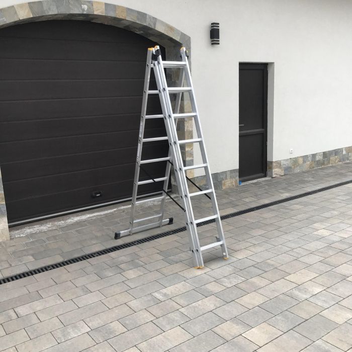 Лестница 3-секционная универсальная Drabest PRO 3х8