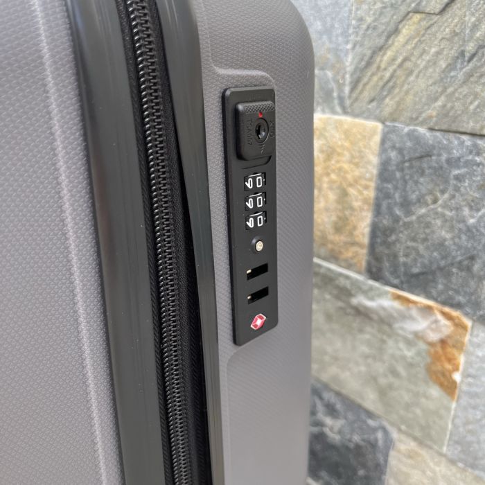 Валіза дорожня мала з поліпропілену Wings DQ181-03 S Графітовий