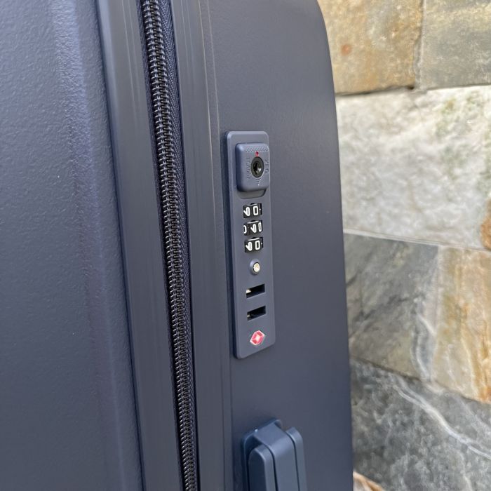 Валіза дорожня велика з поліпропілену Wings DQ181-04 L  Синій