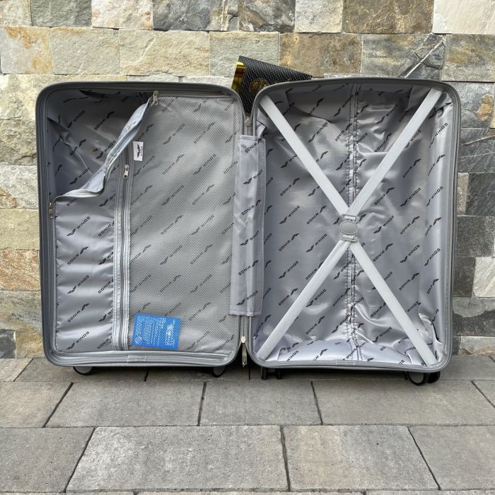 Валіза дорожня середня з поліпропілену Wings DQ181-05 M Фіолетовий