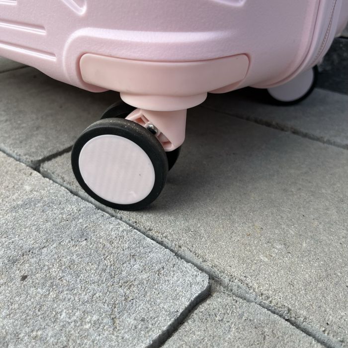 Валіза дорожня велика з поліпропілену Wings DQ181-05 L Рожевий