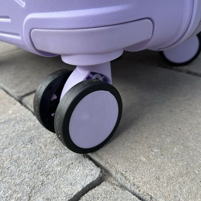 Валіза дорожня середня з поліпропілену Wings DQ181-05 M Фіолетовий