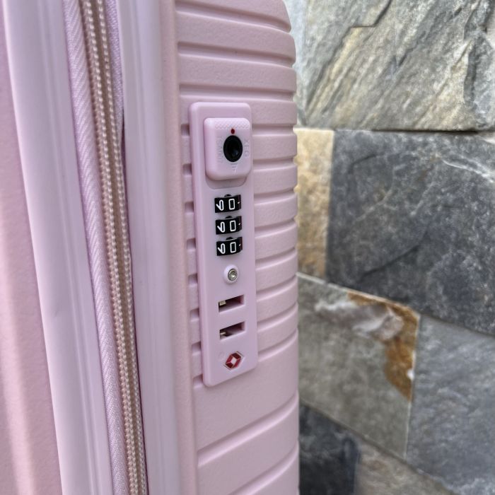 Валіза дорожня мала з поліпропілену Wings DQ181-05 S Рожевий