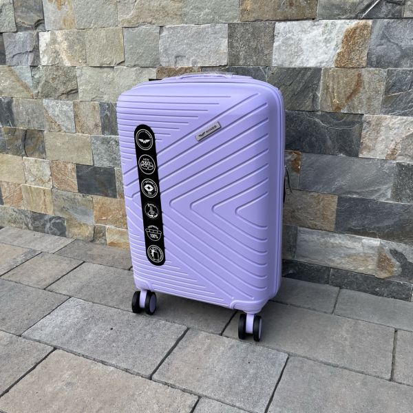 Валіза дорожня мала з поліпропілену Wings DQ181-05 S Фіолетовий