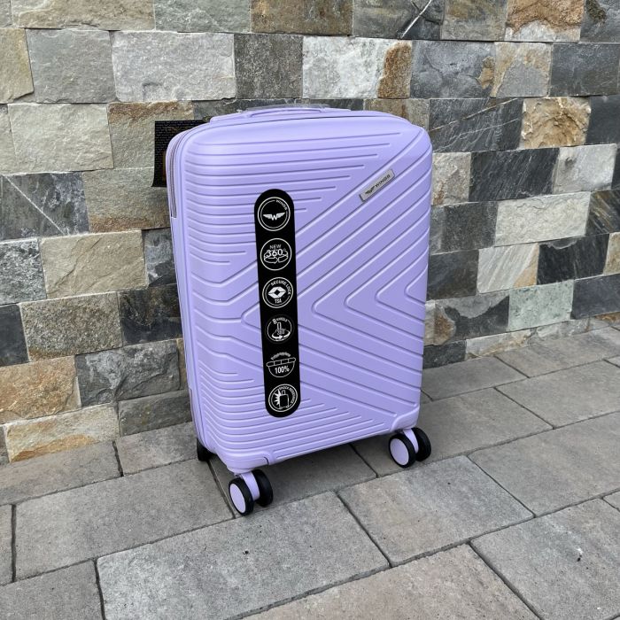 Валіза дорожня мала з поліпропілену Wings DQ181-05 S Фіолетовий