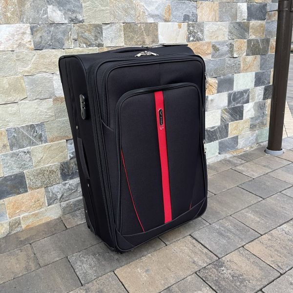 Валіза тканинна велика Wings 1706 L Чорний