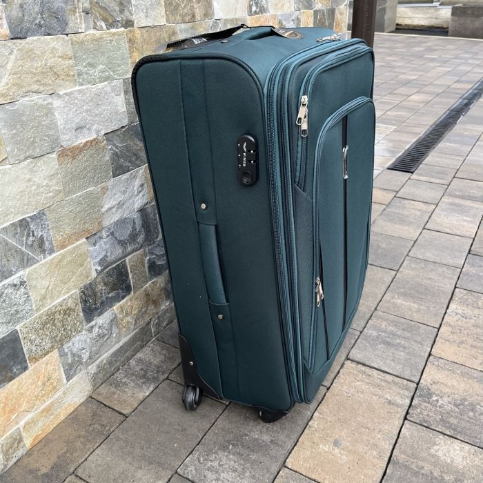 Валіза тканинна велика Wings 1706 L Зелений