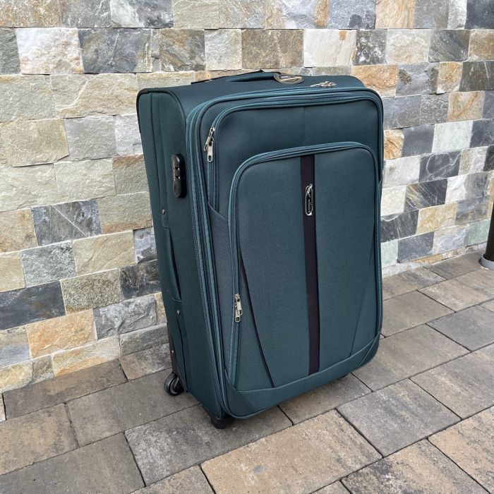 Валіза тканинна велика Wings 1706 L Зелений