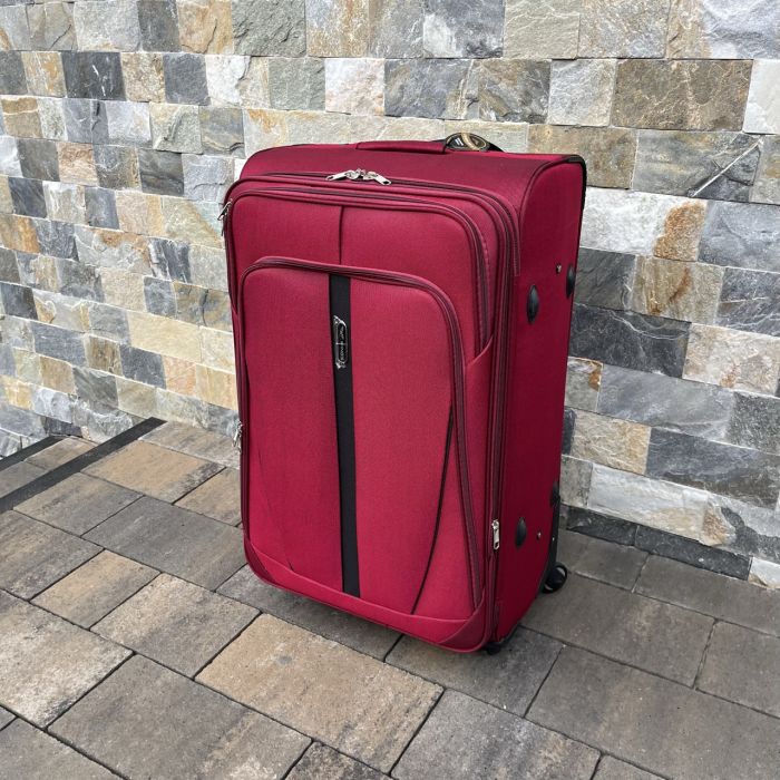 Валіза тканинна велика Wings 1706 L Бордовий