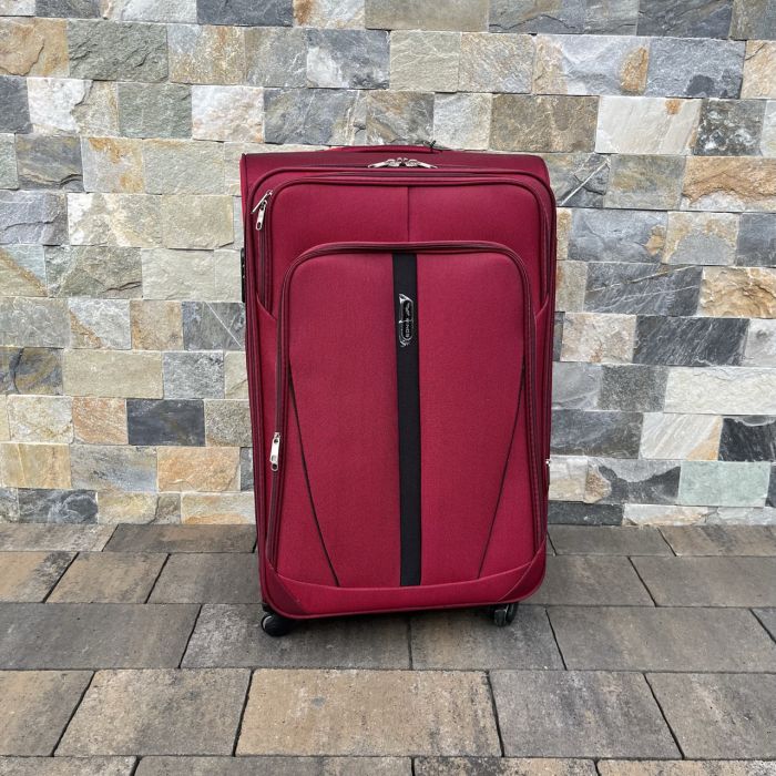 Валіза тканинна велика Wings 1706 L Бордовий