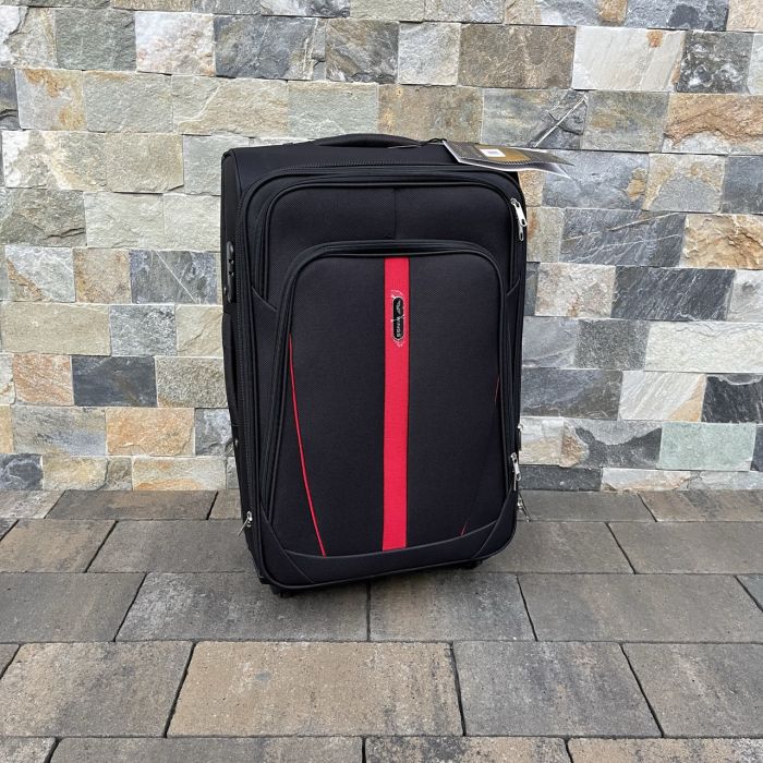 Валіза тканинна середня Wings 1706 M Чорний