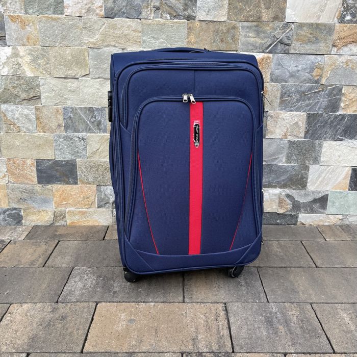 Валіза тканинна середня Wings 1706 M Синій