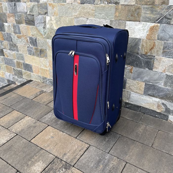 Валіза тканинна середня Wings 1706 M Синій