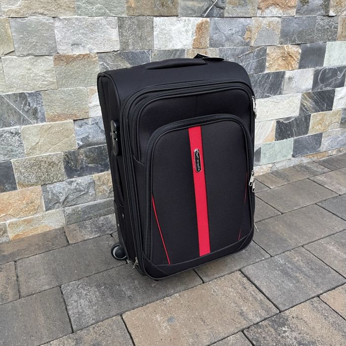 Валіза тканинна мала Wings 1706 S Чорний