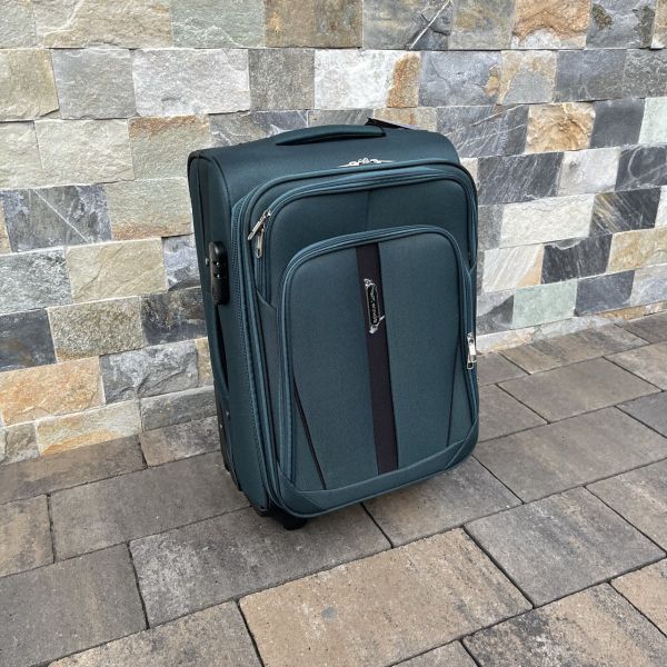 Валіза тканинна мала Wings 1706 S Зелений