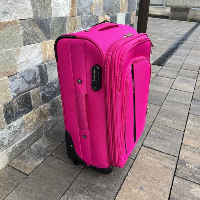 Валіза тканинна мала Wings 1706 S Рожевий