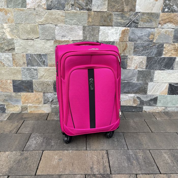 Валіза тканинна мала Wings 1706 S Рожевий