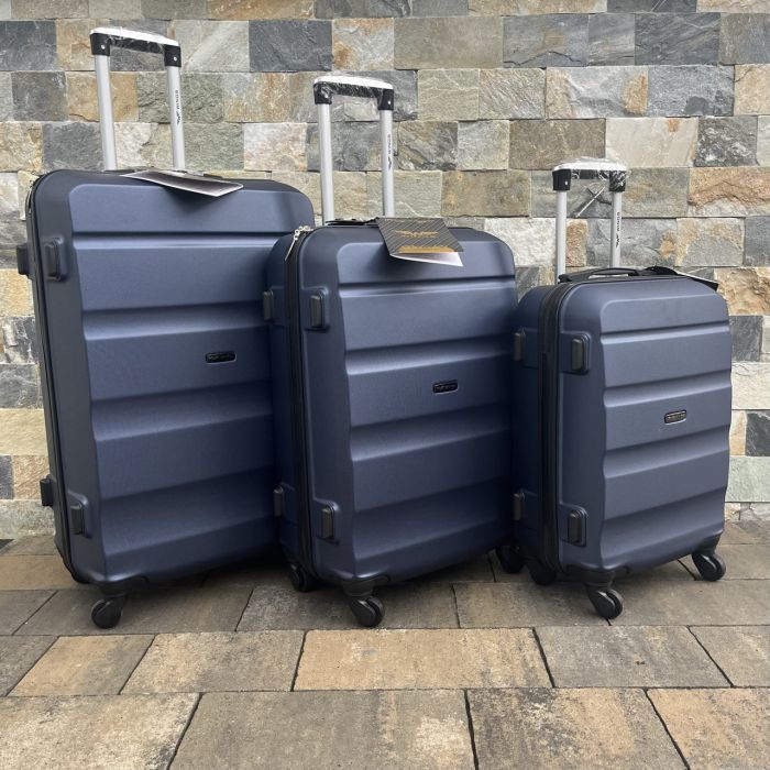 Валіза дорожня велика Wings AT01 L Темно-синій