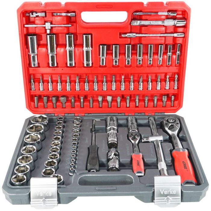Набор торцевых ключей VERKE 94 элементов