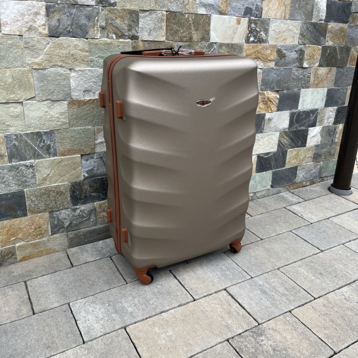 Валіза дорожня велика Wings 402 L Шампань