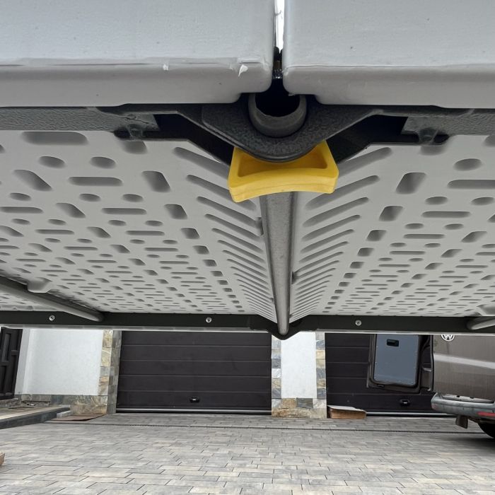 Садовый стол раскладной HTF242 244х76х74 см Светло-серый