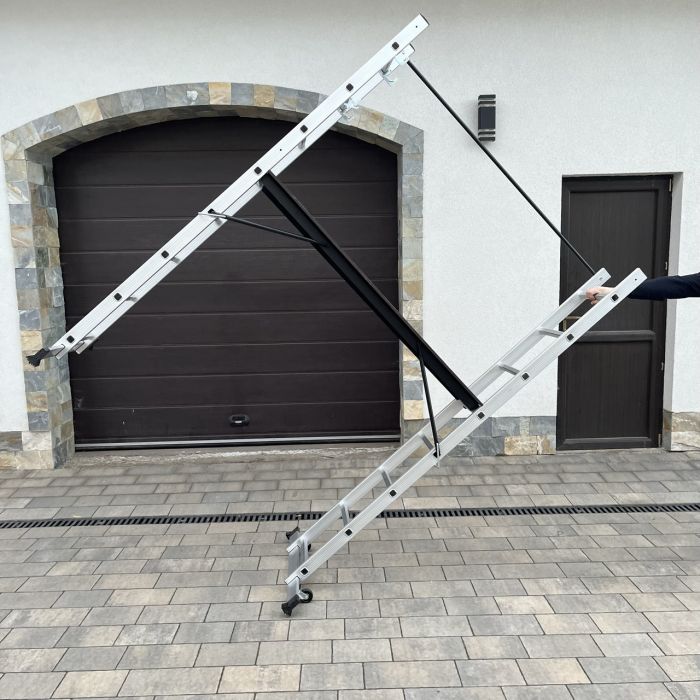 Многофункциональный помост HIGHER 2х8 | 3 в 1 - помост / лестница / стремянка