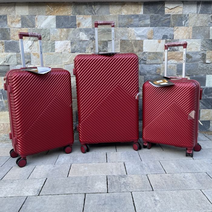 Валіза дорожня середня Wings WN01 M Червоний