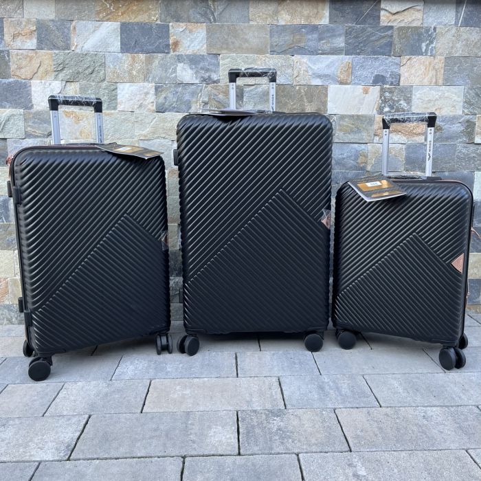 Валіза дорожня мала Wings WN01 S Чорний